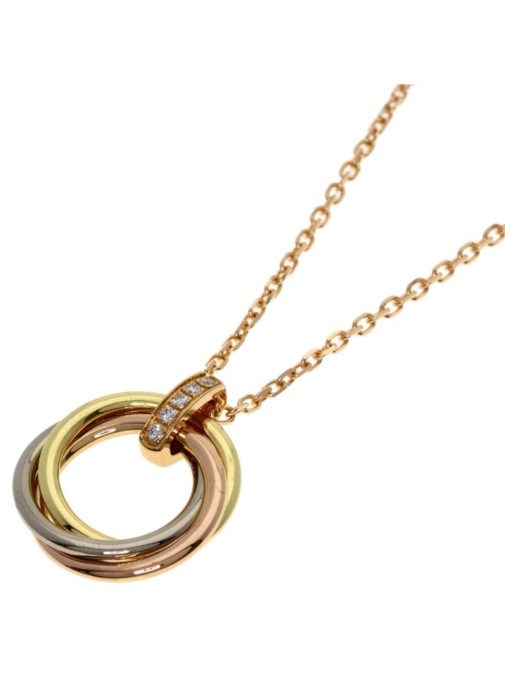 Cartier Trinity Diamond Necklace